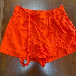 Vibrant Orange Women's short